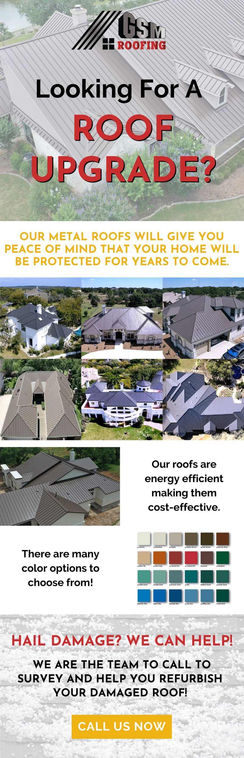 roof upgrade infographic